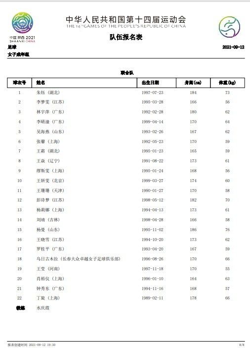 我们很积极，也做好了准备，并且很兴奋。